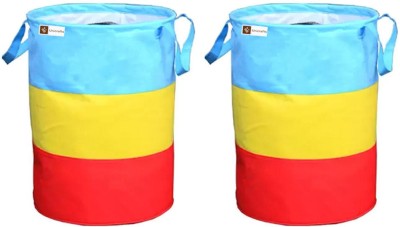 Unicrafts 45 L Multicolor Laundry Bag(Non Woven)