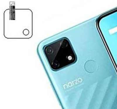 DAFFIN Back Camera Lens Glass Protector for Realme Narzo 30A(Pack of: 2)