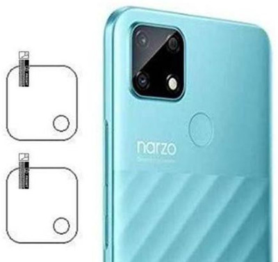 HIRDESH Back Camera Lens Glass Protector for Realme Narzo 30A(Pack of: 2)