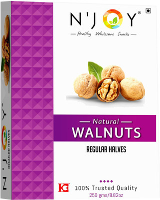 N'Joy Natural Regular Halves Without Shell Walnuts(1 x 250 g)