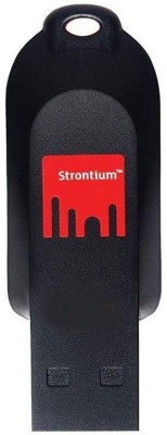 Strontium POLLEX FLASH DRIVE 64 GB Pen Drive(Black)