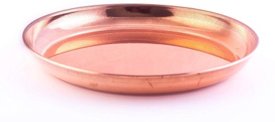 SHRI ANAND Copper Plate 7 inch Quarter Plate (Quarter Plate) Dinner Plate