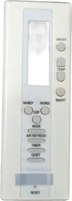 Ehop Compatible Remote Control for Air Conditioner VE-119A Bluestar Remote Controller(White)