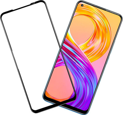 HUPSHY Edge To Edge Tempered Glass for Realme 8 Pro(Pack of 1)
