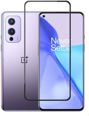 FIVE-O Edge To Edge Tempered Glass for ONEPLUS 9, ONEPLUS 9R(Pack of 1)