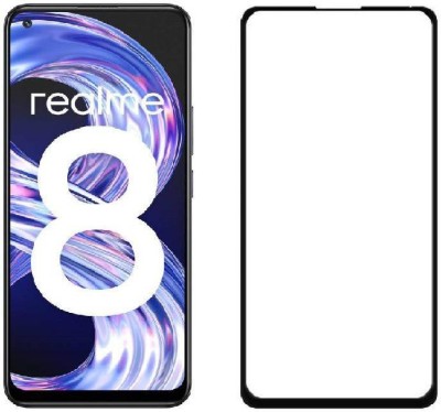 Flipkart SmartBuy Edge To Edge Tempered Glass for Realme 8(Pack of 1)