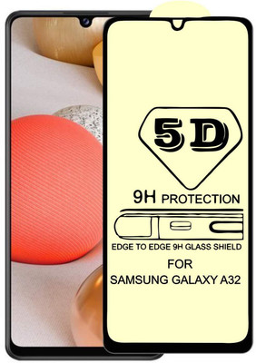 GDBUY Edge To Edge Tempered Glass for Samsung Galaxy A32(Pack of 1)