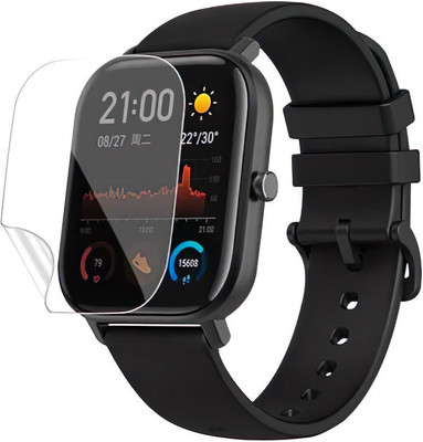 Gizmo Zone Impossible Screen Guard for Unbreakable Protection Smart Watch Screen Protector Compatible with Amazfit GTS (Pack of 2)(Pack of 2)