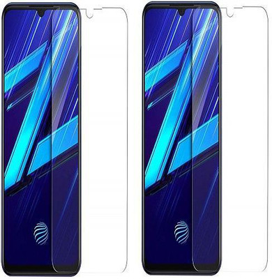 NIMMIKA ENTERPRISES Tempered Glass Guard for Vivo Z1x(Pack of 2)
