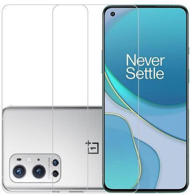 HOBBYTRONICS Tempered Glass Guard for ONEPLUS 9, ONEPLUS 9R(Pack of 2)