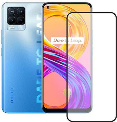 DSCASE Tempered Glass Guard for Realme 8 Pro, Realme 8(Pack of 1)