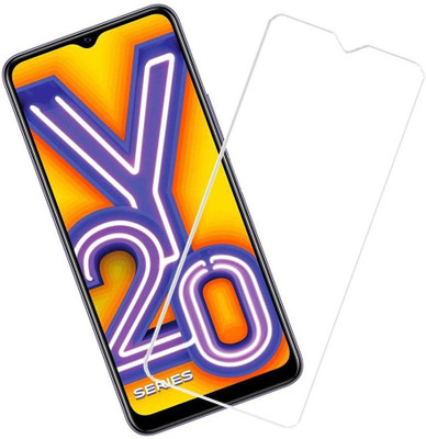 GDBUY Tempered Glass Guard for Vivo Y20i(Pack of 1)