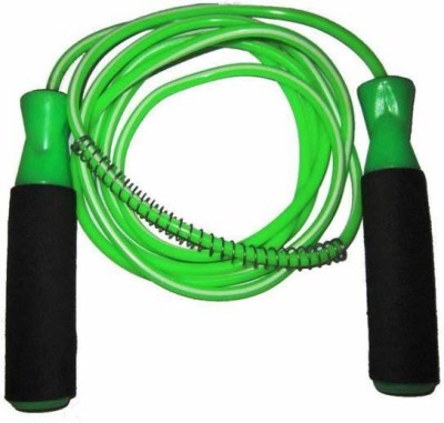 Spocco Foam Handle Gym Training Skipping Rope with Ball Bearing Ball Bearing Skipping Rope(Length: 114 cm)