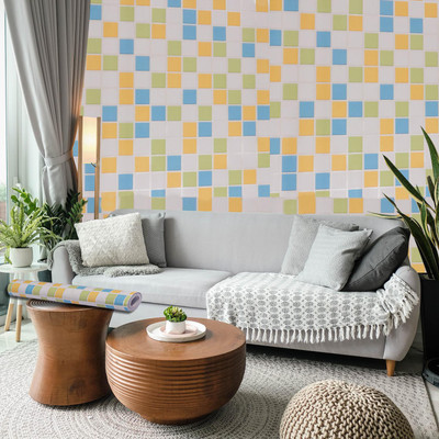 WolTop Floral & Botanical Multicolor Wallpaper(500 cm x 40 cm)