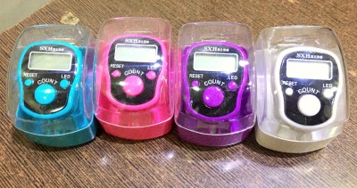 Aim Emporium Digital Hand Tally Counter Digital Tally Counter(Multicolor Pack of 4)