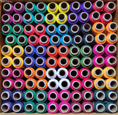 Stylish Multicolor Thread(150 m Pack of100)