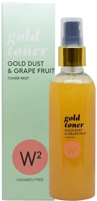 W2 gold dust grape fruit toner mist Men & Women(100 ml)