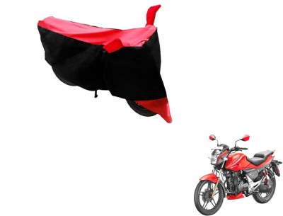 MOCKHE Two Wheeler Cover for Hero(Sport, Black, Red)