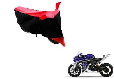 Flipkart SmartBuy Two Wheeler Cover for Yamaha(YZF R25, Black, Red)