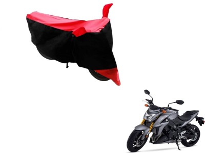 Flipkart SmartBuy Two Wheeler Cover for Suzuki(GSX, Black, Red)