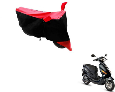 Flipkart SmartBuy Two Wheeler Cover for Hero(Electric Cruz, Black, Red)