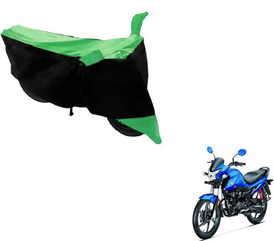 MOCKHE Two Wheeler Cover for Honda(Livo, Black, Green)