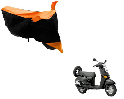 Flipkart SmartBuy Two Wheeler Cover for Honda(Black, Orange)