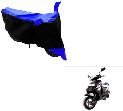 Flipkart SmartBuy Two Wheeler Cover for Mahindra(Kine, Black, Blue)