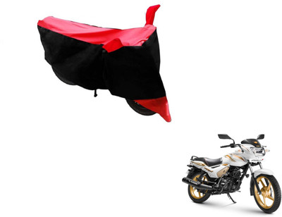 Amanzo Two Wheeler Cover for TVS(Star City, Black, Red)