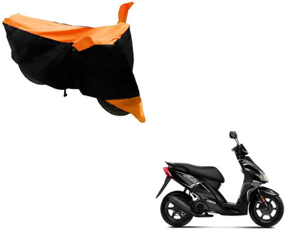 Flipkart SmartBuy Two Wheeler Cover for Yamaha(Jog R, Black, Orange)