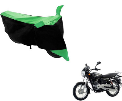 MOCKHE Two Wheeler Cover for Bajaj(Boxer, Black, Green)