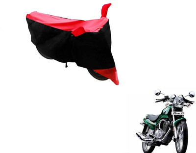 Amanzo Two Wheeler Cover for TVS(Fiero F2, Black, Red)