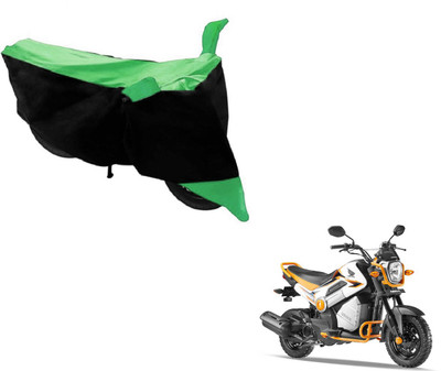 MOCKHE Two Wheeler Cover for Honda(Black, Green)