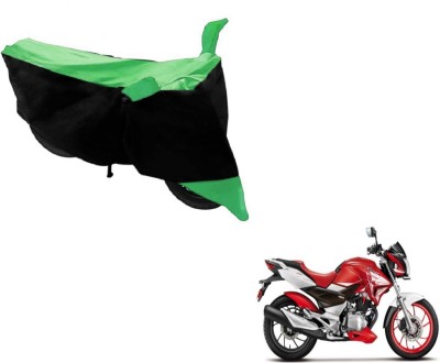 MOCKHE Two Wheeler Cover for Hero(Xtreme, Black, Green)