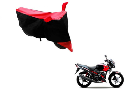 Flipkart SmartBuy Two Wheeler Cover for Yamaha(Gladiator, Black, Red)