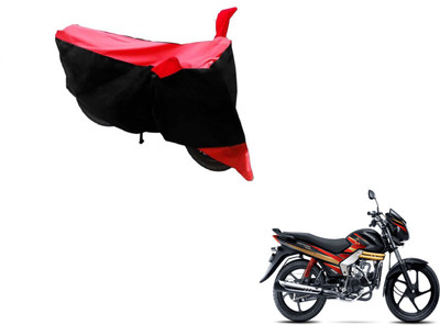 Flipkart SmartBuy Two Wheeler Cover for Mahindra(Centuro, Black, Red)