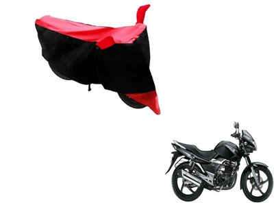 Flipkart SmartBuy Two Wheeler Cover for Suzuki(GS, Black, Red)
