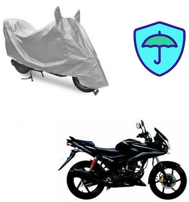 Atulit enterprises Waterproof Two Wheeler Cover for Honda(CBF Stunner, Silver)
