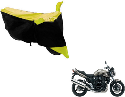 Flipkart SmartBuy Two Wheeler Cover for Suzuki(Bandit, Black, Yellow)