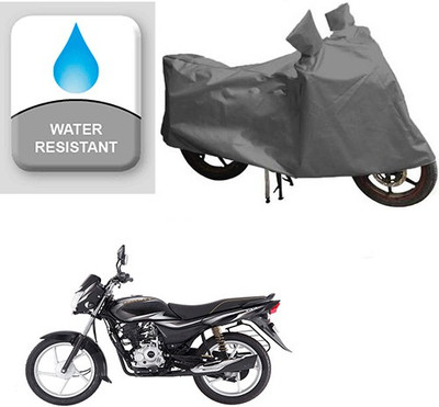 RPSENTTERPR Waterproof Two Wheeler Cover for Bajaj(Platina 100 DTS-i, Grey)