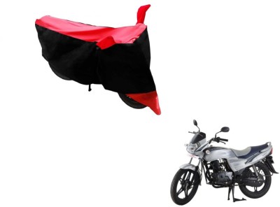 MOCKHE Two Wheeler Cover for LML(Freedom, Black, Red)