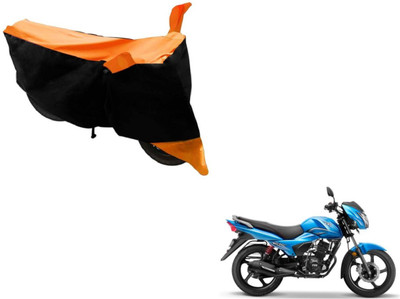 NIKS Two Wheeler Cover for TVS(Victor New, Black, Orange)