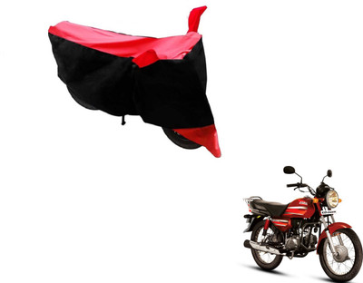 Flipkart SmartBuy Two Wheeler Cover for Hero(CD Dawn, Black, Red)