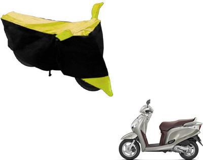 Flipkart SmartBuy Two Wheeler Cover for Honda(Aviator, Black, Yellow)