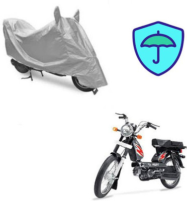 Atulit enterprises Waterproof Two Wheeler Cover for TVS(Heavy Duty Super XL, Silver)