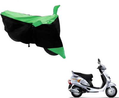 MOCKHE Two Wheeler Cover for Mahindra(Duro, Black, Green)