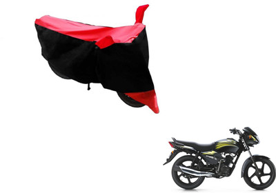 Amanzo Two Wheeler Cover for TVS(Star City, Black, Red)