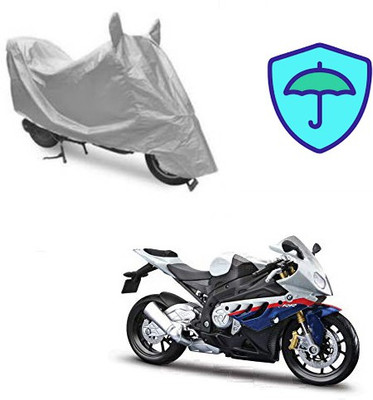 saanvi Two Wheeler Cover for BMW(X1, Silver)