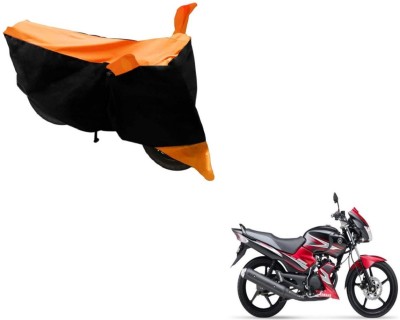 Flipkart SmartBuy Two Wheeler Cover for Yamaha(SS 125, Black, Orange)