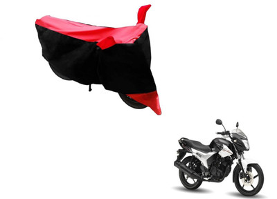 Flipkart SmartBuy Two Wheeler Cover for Yamaha(SZ R, Black, Red)